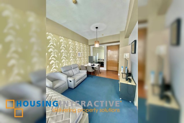 fully furnished studio unit for sale in bellagio 1