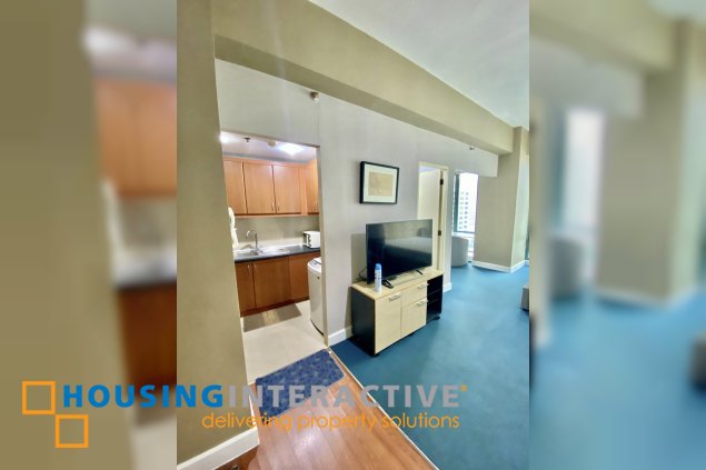 fully furnished studio unit for sale in bellagio 1