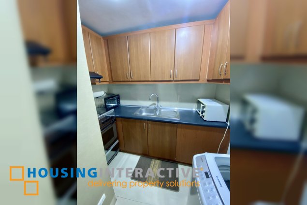 fully furnished studio unit for sale in bellagio 1