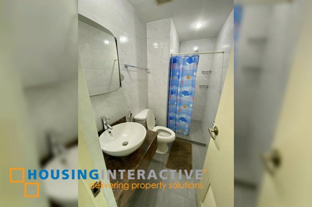 fully furnished studio unit for sale in bellagio 1