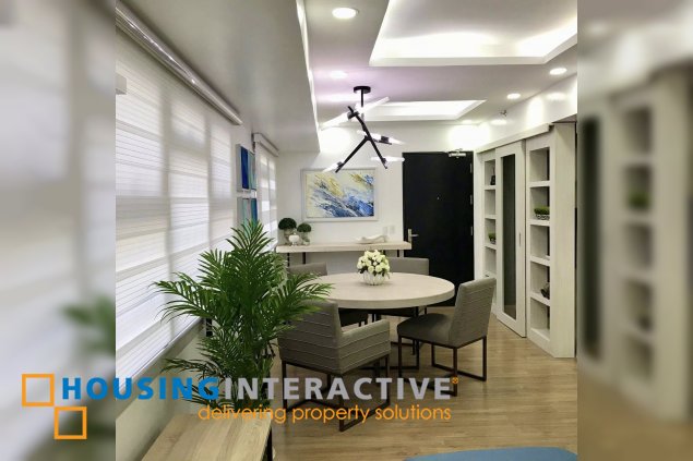 fully furnished 1br unit with balcony for sale in one maridien