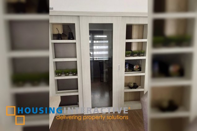 fully furnished 1br unit with balcony for sale in one maridien