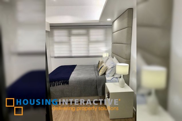 fully furnished 1br unit with balcony for sale in one maridien