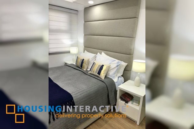 fully furnished 1br unit with balcony for sale in one maridien