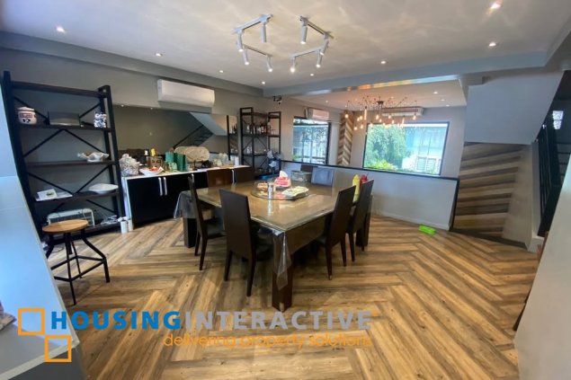 semi-furnished townhouse for sale in lantana heights, quezon city