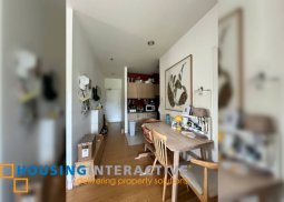 semi-furnished 2br unit with parking for sale in the grove by rockwell