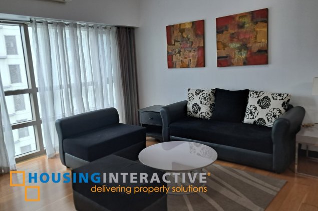 fully furnished 3br unit with parking for lease in three salcedo place