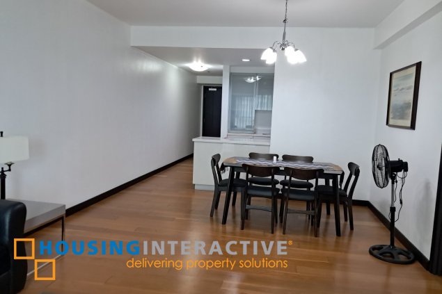 fully furnished 3br unit with parking for lease in three salcedo place