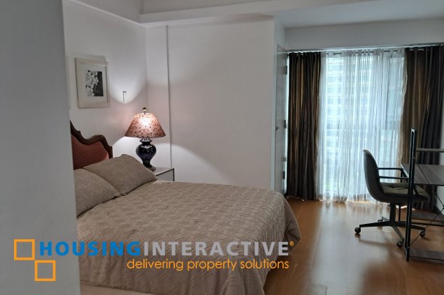 fully furnished 3br unit with parking for lease in three salcedo place