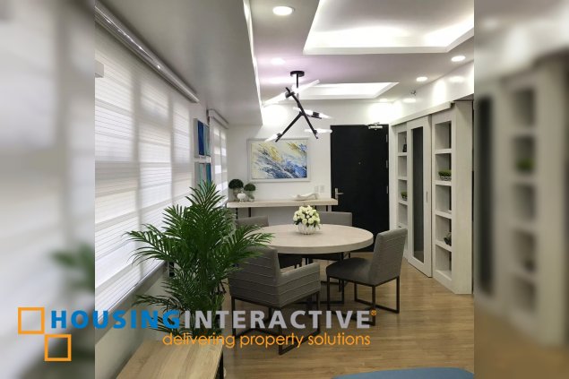 fully furnished 3br unit with parking for sale in acacia estates