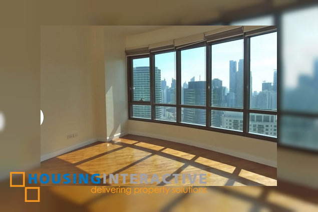semi-furnished 3br unit with parking for sale in joya lofts and towers