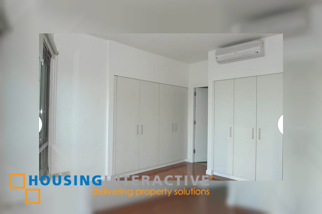 semi-furnished 3br unit with parking for sale in joya lofts and towers