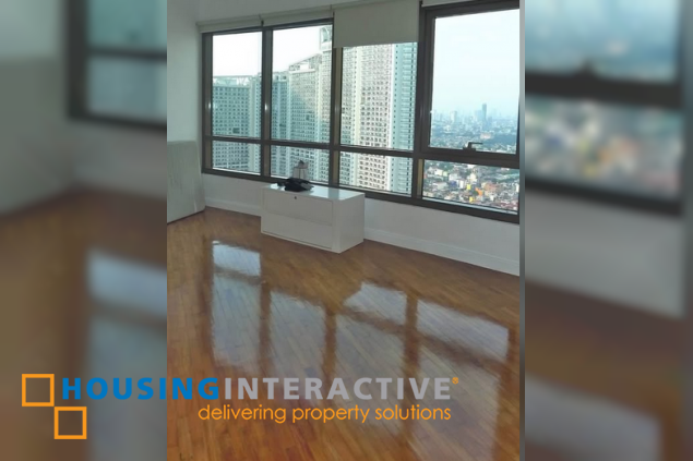 semi-furnished 3br unit with parking for sale in joya lofts and towers