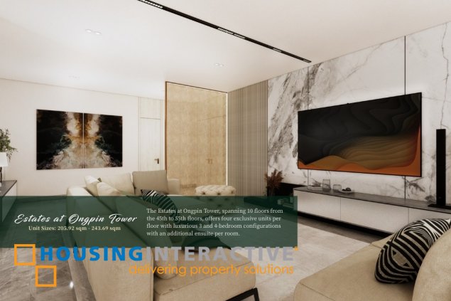 4 bedroom condo for sale in binondo (estates unit a ongpin tower)