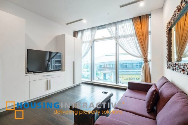fully furnished 1br unit for lease in trump tower