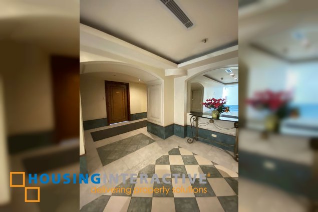 fully furnished studio unit for lease in makati palace hotel
