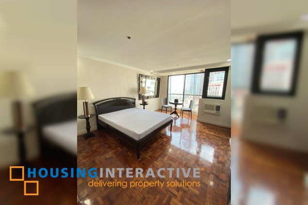 fully furnished studio unit for lease in makati palace hotel