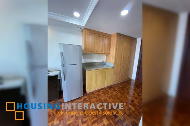 fully furnished studio unit for lease in makati palace hotel