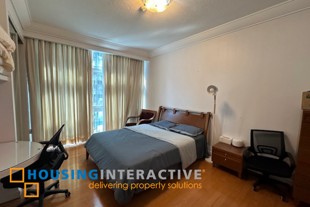 semi-furnished 3br unit for rent in pacific plaza towers