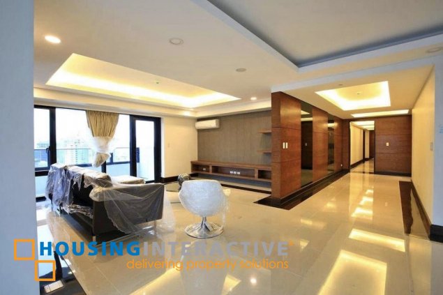 semi-furnished 3br unit with balcony and parking for lease in arya residences