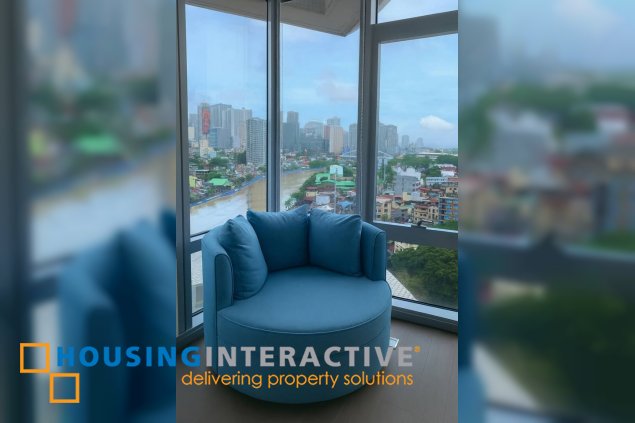 furnished 2br unit with parking for lease in proscenium at rockwell