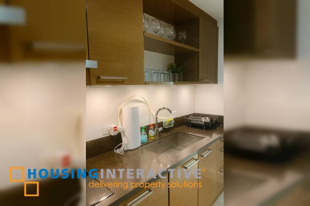 furnished 2br unit with parking for lease in proscenium at rockwell