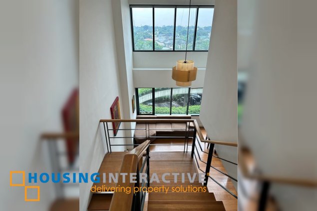 fully furnished 2br unit with parking for lease in one rockwell