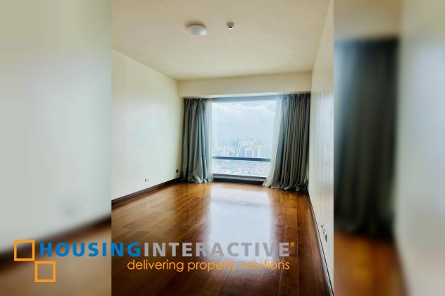 bare 3br unit with balcony and parking for lease in horizon homes at shangri-la at the fort