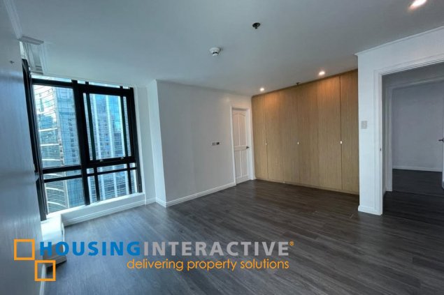 bare 3br unit with parking for lease in antel platinum tower
