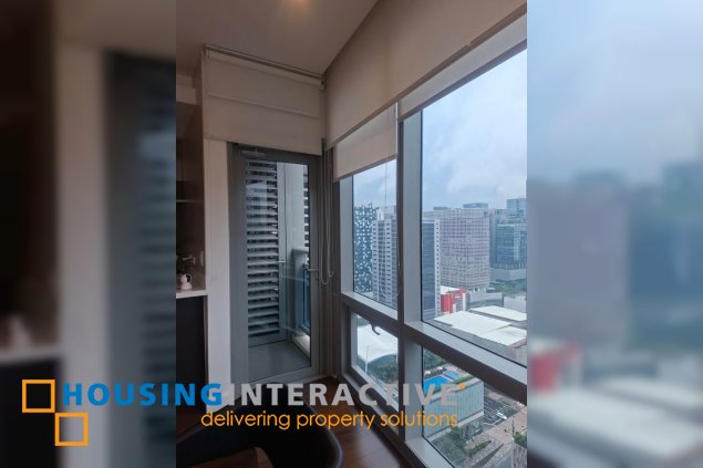 semi-furnished 2br unit with parking for sale in the suites