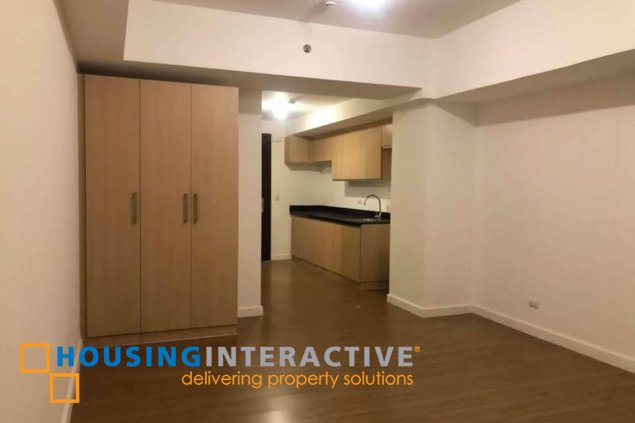 bare studio unit for sale in verve residences