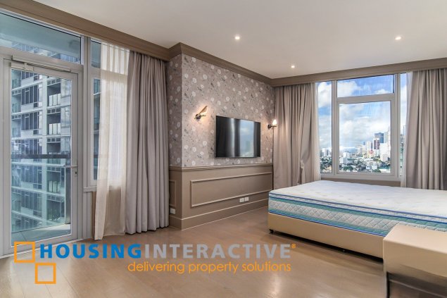 fully furnished 2br unit with parking for lease in proscenium residences