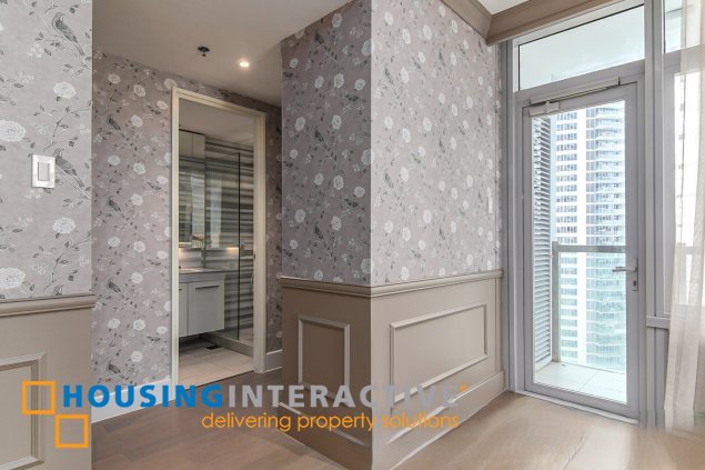fully furnished 2br unit with parking for lease in proscenium residences