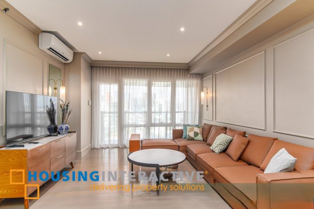 fully furnished 2br unit with parking for lease in proscenium residences
