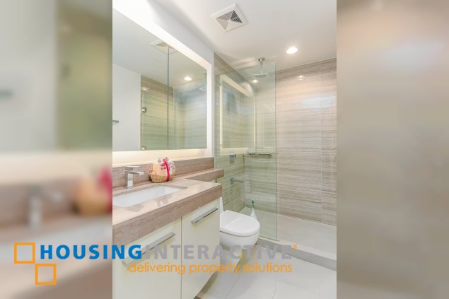 fully furnished 2br unit with parking for lease in proscenium residences