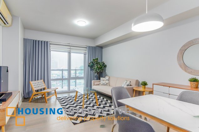 fully furnished 2br unit with parking for lease in proscenium residences