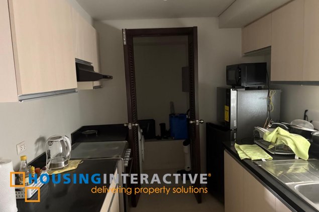 furnished 1br unit for rent/sale in kroma tower