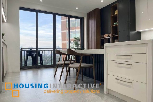 fully furnished 3br unit with parking for sale in essensa east forbes