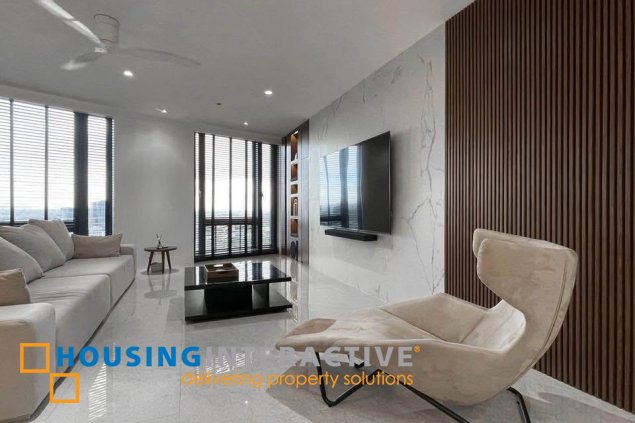 fully furnished 3br unit with parking for sale in essensa east forbes