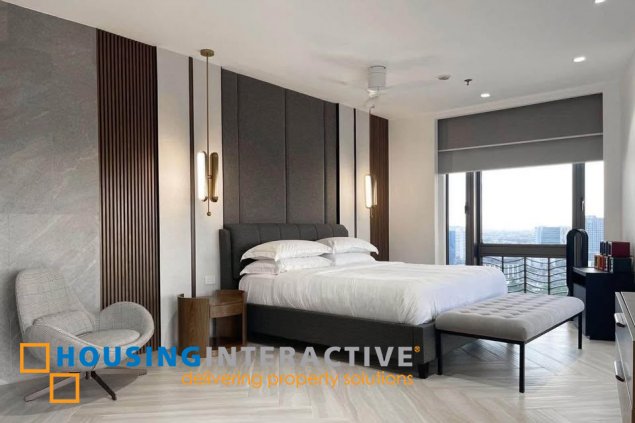 fully furnished 3br unit with parking for sale in essensa east forbes