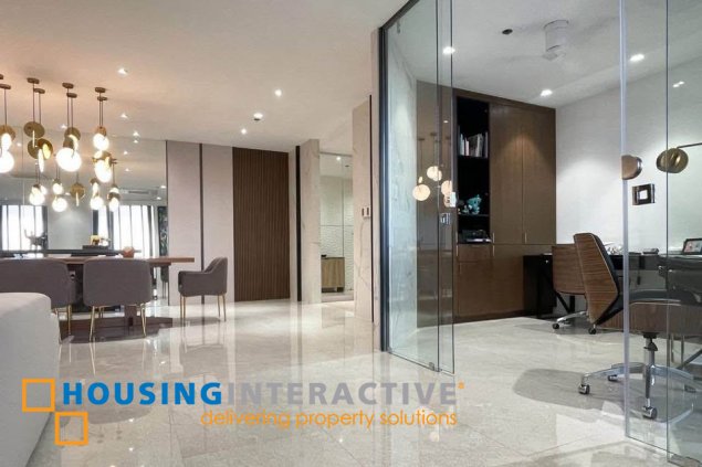 fully furnished 3br unit with parking for sale in essensa east forbes