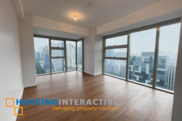 bare 2br unit with parking for sale in grand hyatt residences
