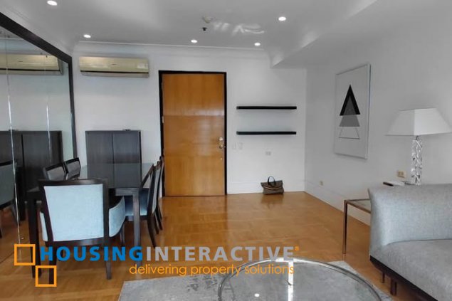 furnished 2br unit with parking for lease in one mckinley place