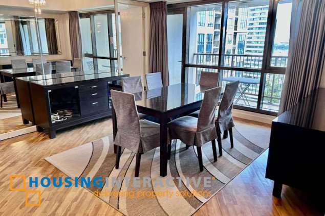 furnished 2br unit with parking for lease in joya lofts and towers north