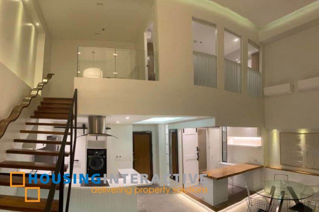 furnished 2br unti with parking for lease in joya lofts and towers north
