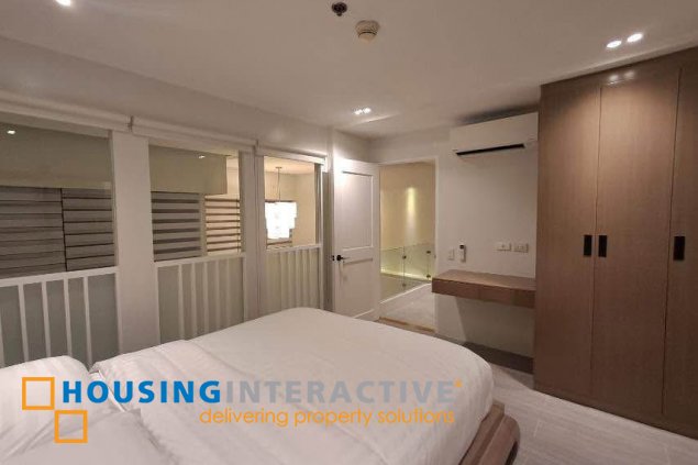 furnished 2br unti with parking for lease in joya lofts and towers north
