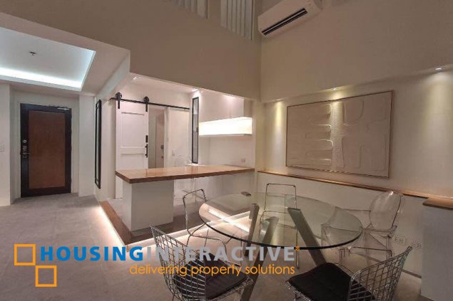 furnished 2br unti with parking for lease in joya lofts and towers north