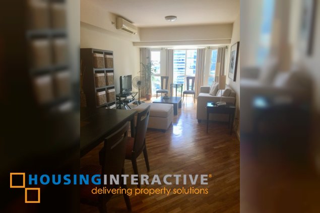 fully furnished 1br unit with parking for lease in the manansala