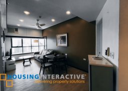 fully-furnished 2 bedroom condo unit with parking slot at anaheim tower in the levels