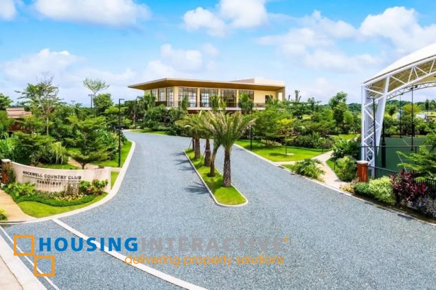 rockwell south lot for sale laguna | corner lot near clubhouse